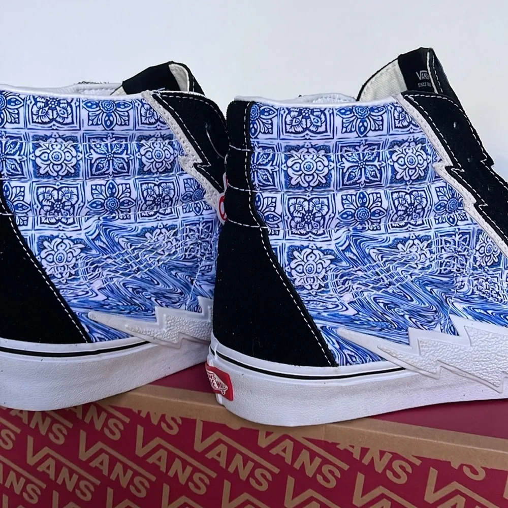 Vans WMNS Sk8-Hi Bolt Liquity Black VN0A5JIVBLK Sneakers